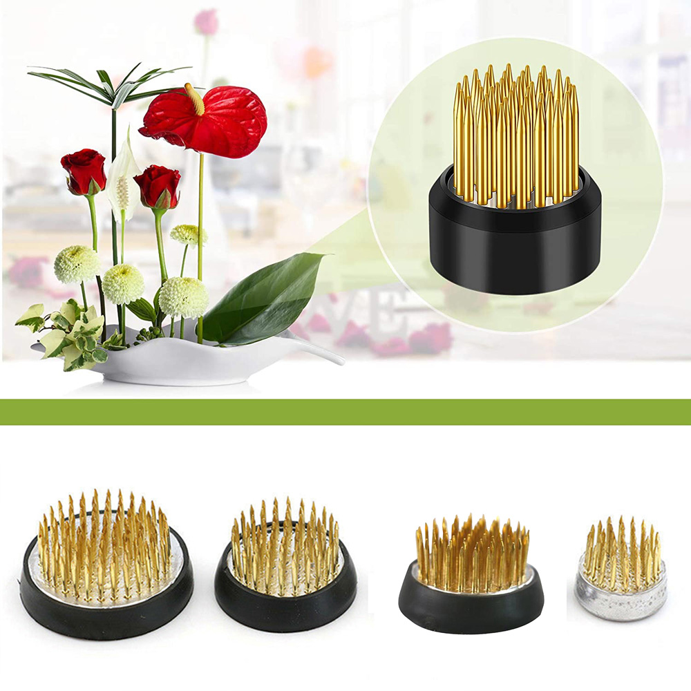 Rubber Kenzan Spiky Needle Flo - Flower Frog Pin 评论和价格
