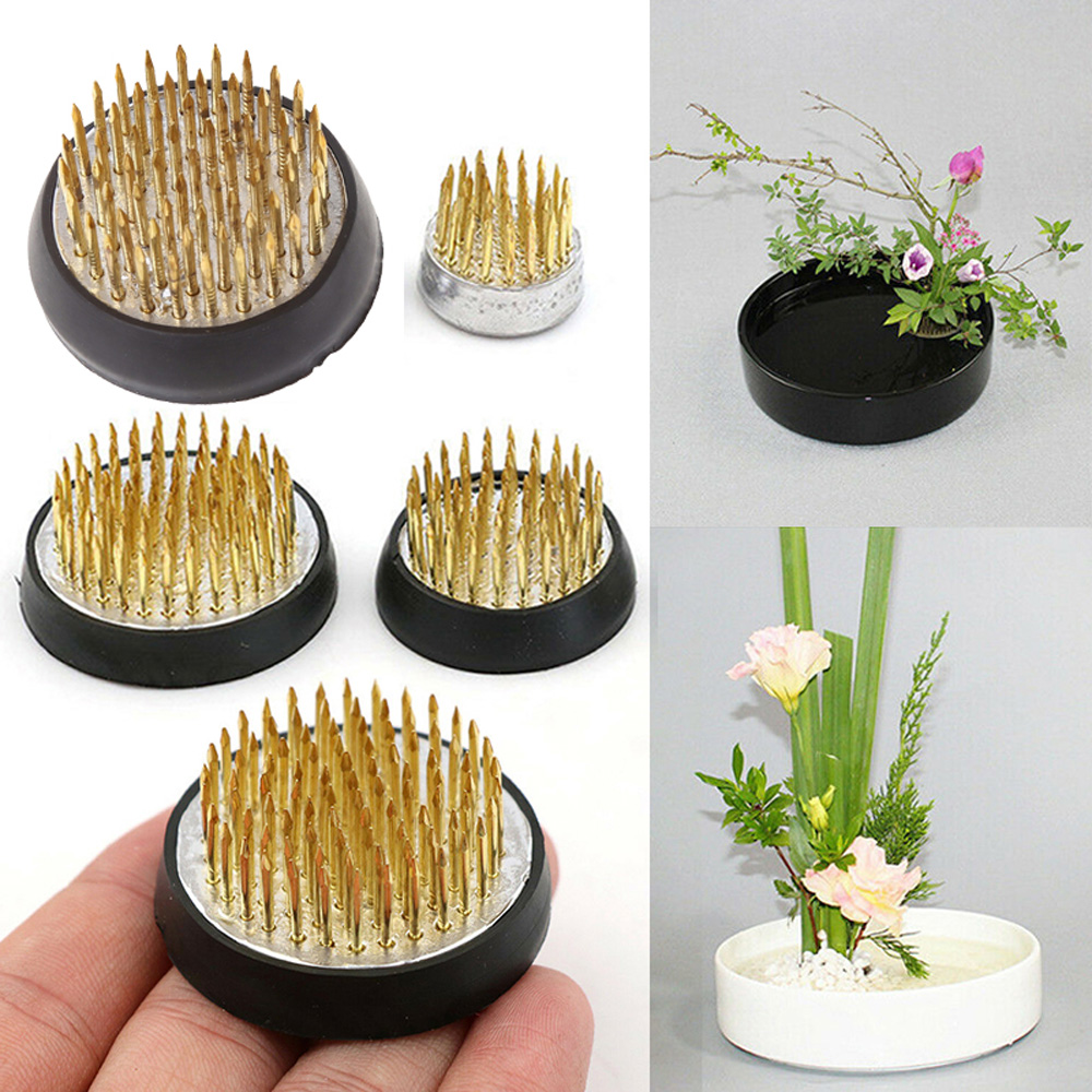 Rubber Kenzan Spiky Needle Flo - Flower Frog Pin 评论和价格