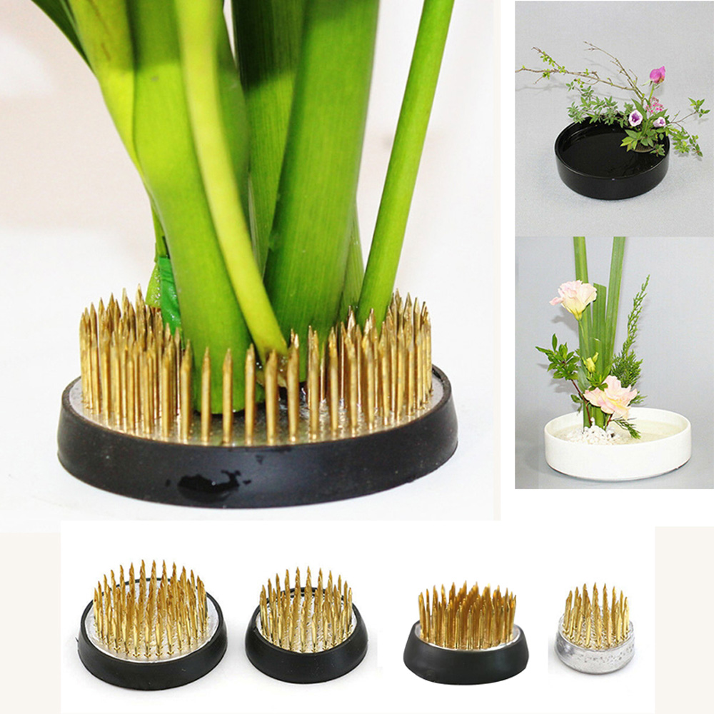 Rubber Kenzan Spiky Needle Art - Flower Frog Pin 评论和价格